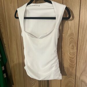 Abercrombie & Fitch White AvaTop